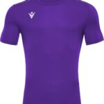 Macron Rigel Hero Shirt Korte Mouw Heren - Paars | Maat: S