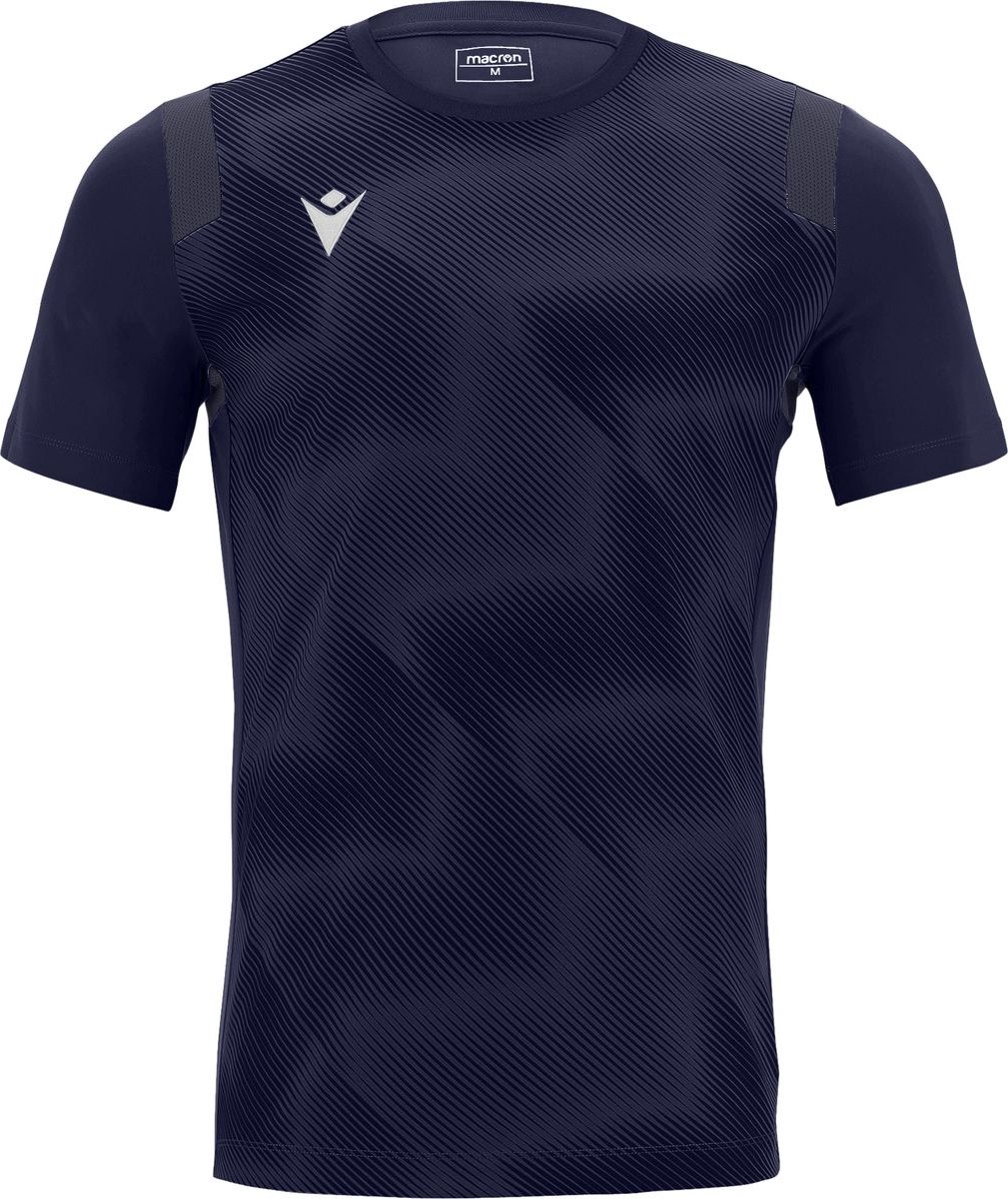 1009x1200-108 Macron Rodders Shirt Korte Mouw Heren - Marine | Maat: S - Afbeelding 1