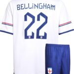 Engeland Voetbaltenue Bellingham Thuis - Voetbal Tenue Kinderen - Shirt en Broekje - Jongens en Meisjes - Volwassenen - Heren en Dames - Maat 116