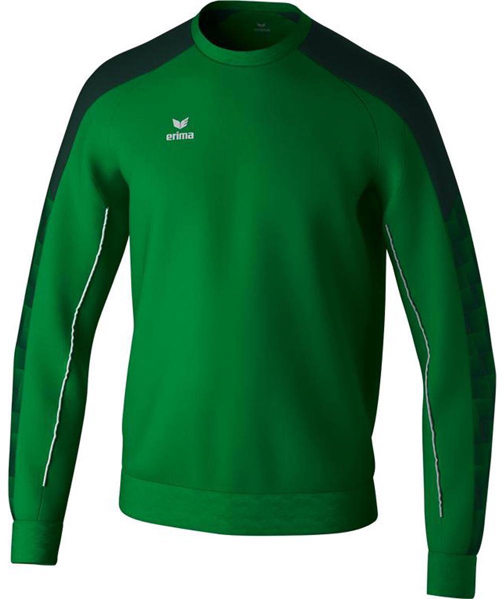 1009x1200-138 Erima Evo Star Sweatshirt Heren - Groen | Maat: XL - Afbeelding 1