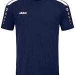 JAKO Shirt Power Korte Mouw Kind Marine Maat 116