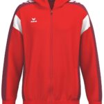 Erima Celebrate 125 Trainingsjack Met Capuchon Kinderen - Rood / New Bordeaux | Maat: 128
