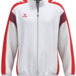 Erima Celebrate 125 Trainingsjack Kinderen - Wit / Rood | Maat: 140