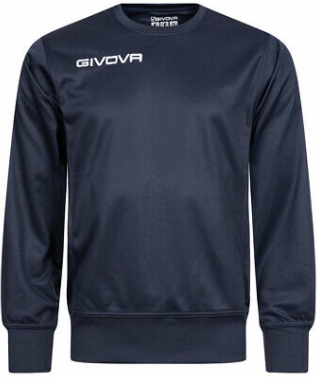 1009x1200-27 Sweater ronde hals Givova One MA019, Navy XL - Afbeelding 1