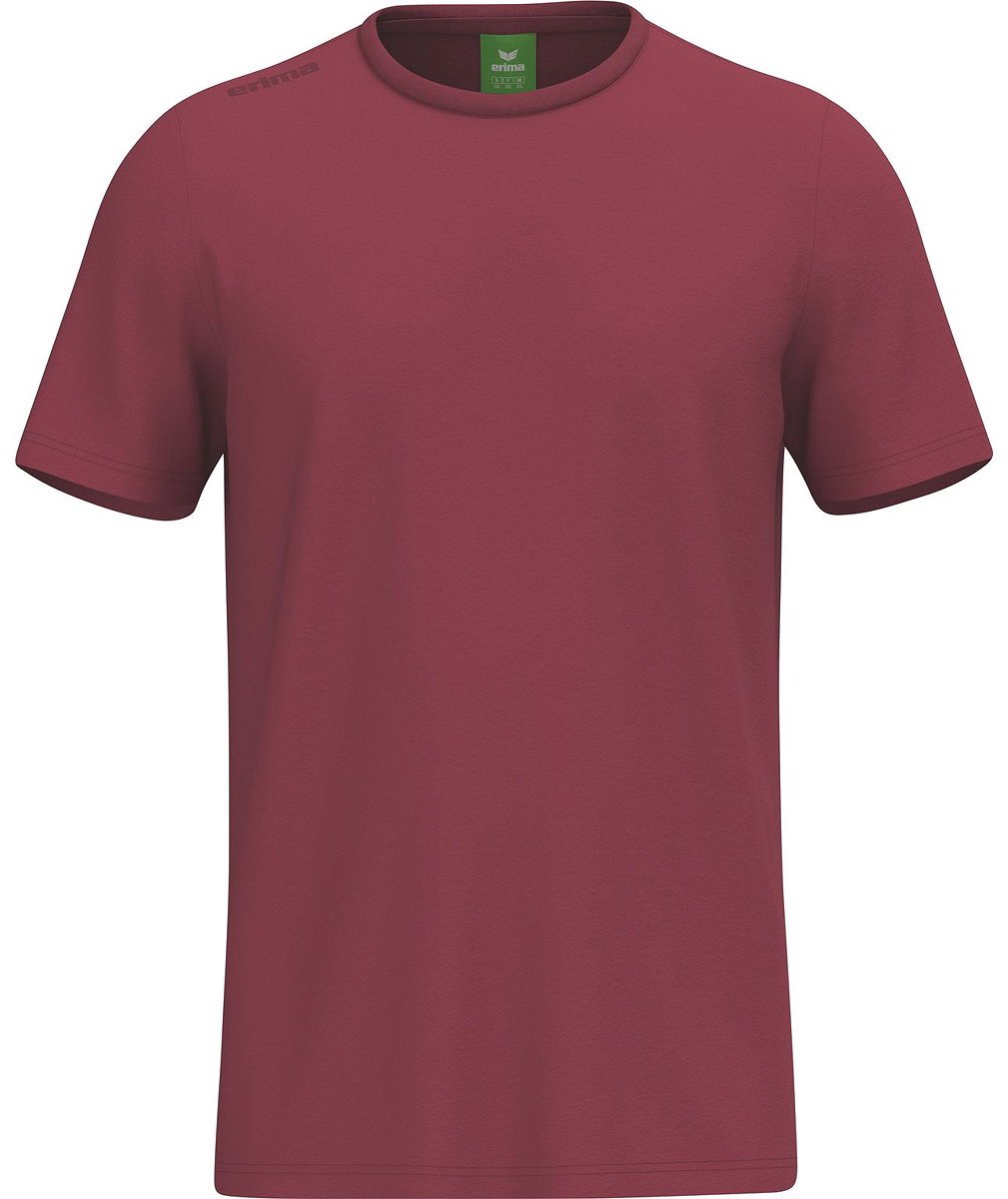 1009x1200-60 Erima Ts T-Shirt Heren - New Bordeaux | Maat: XXL - Afbeelding 1
