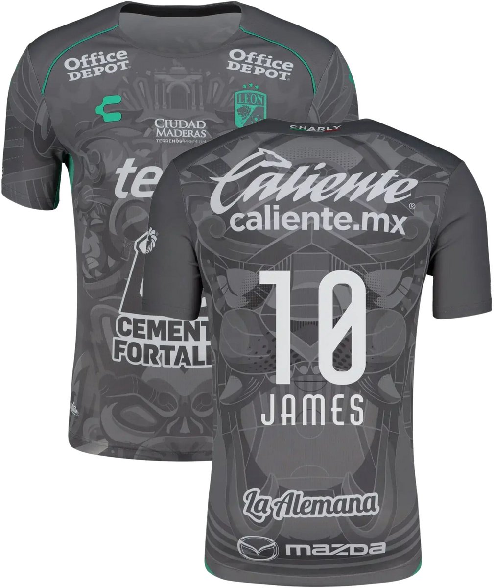 1009x1200-87 Club León Special Edition Voetbalshirt 2025 met James Rodríguez Bedrukking - Mexico Voetbalshirt - Club León - Maat XL - Charly - Globalsoccershop - Afbeelding 1
