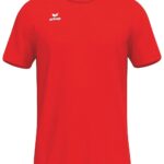 Erima Ts Logo T-Shirt Kinderen - Rood | Maat: 128