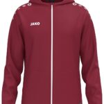 Jako One Jas Met Kap Kinderen - Bordeaux | Maat: 140