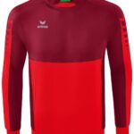 Erima Six Wings Sweatshirt Heren - Rood / Bordeaux | Maat: 3XL