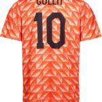 EK 88 Voetbalshirt Gullit - Nederlands Elftal - Oranje shirt - Nederlands Elftal Shirt - WK 2026 - Voetbalshirts Kinderen - Jongens en Meisjes - Sportshirts - Volwassenen - Heren en Dames - Maat S