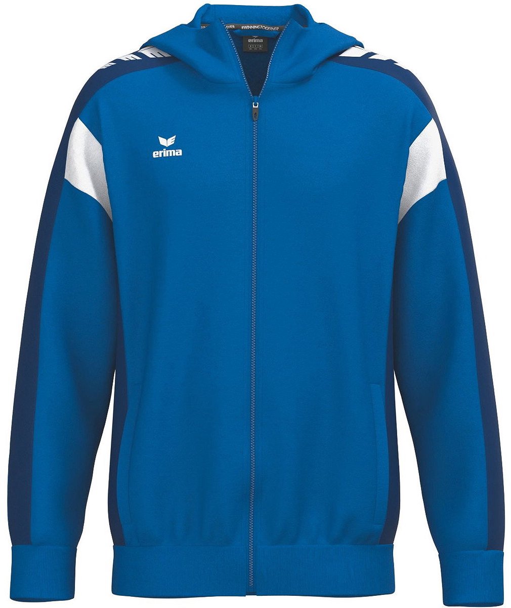 1010x1200-179 Erima Celebrate 125 Trainingsjack Met Capuchon Kinderen - New Royal / New Navy | Maat: 164 - Afbeelding 1