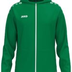 Jako One Jas Met Kap Kinderen - Sportgroen | Maat: 116