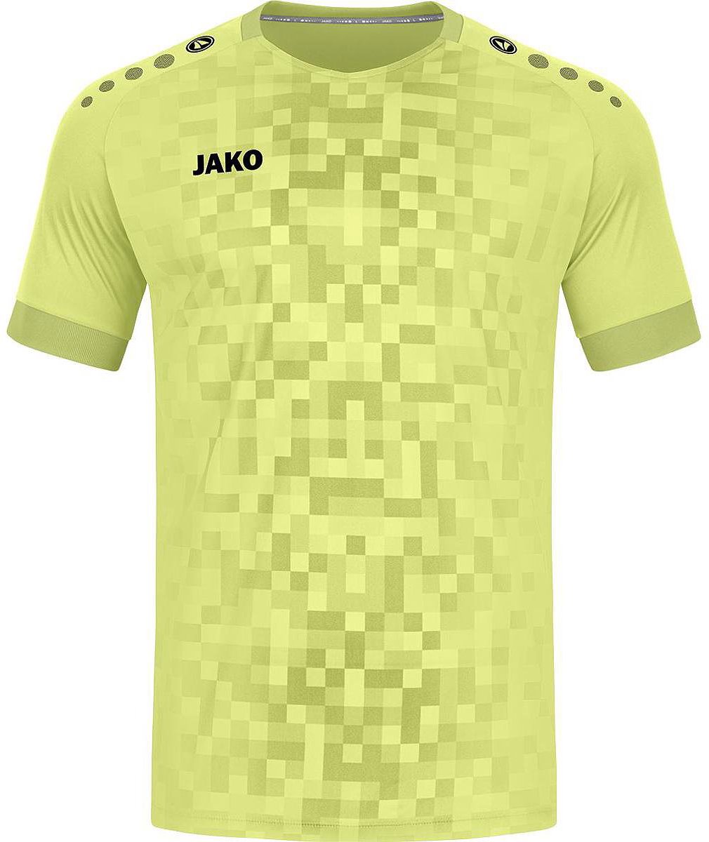 1010x1200-20 JAKO Shirt Pixel Korte Mouwen Felgeel Maat XL - Afbeelding 1