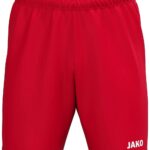 Jako One Trainingsshort Kinderen - Rood | Maat: 128