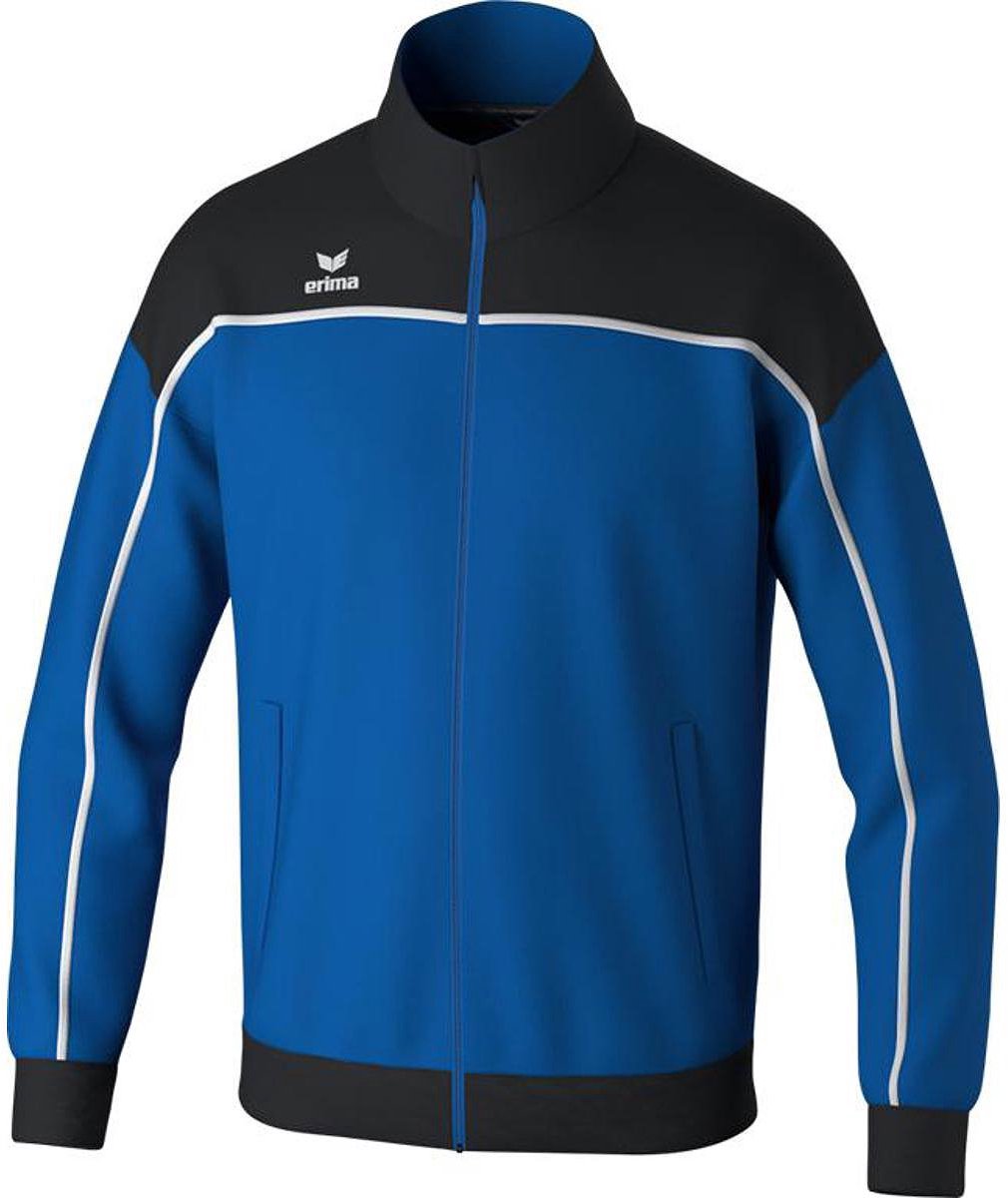 1010x1200-228 Erima Change Trainingsjack Heren - Royal / Zwart / Wit | Maat: XL - Afbeelding 1