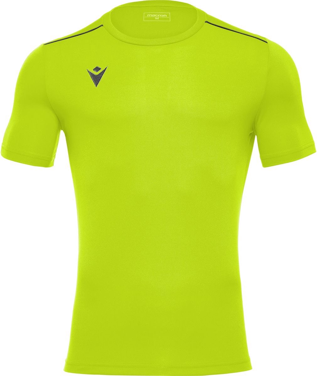 1010x1200-230 Macron Rigel Hero Shirt Korte Mouw Heren - Fluogeel | Maat: 4XL - Afbeelding 1