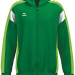 Erima Celebrate 125 Trainingsjack Met Capuchon Heren - Smaragd / Green Gecko | Maat: 3XL