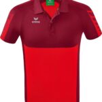 Erima Six Wings Polo Heren - Rood / Bordeaux | Maat: 3XL