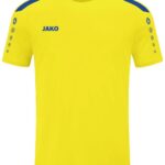 Jako Power Shirt Korte Mouw Heren - Geel / Royal | Maat: XL