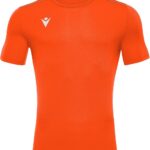 Macron Rigel Hero Shirt Korte Mouw Kinderen - Oranje | Maat: 164