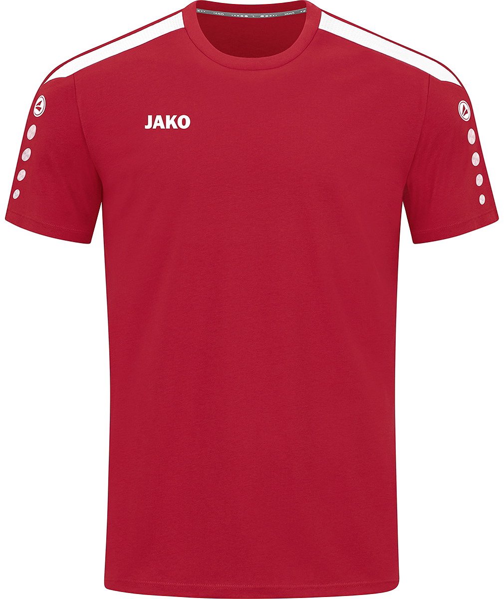 1010x1200-269 Jako Power T-Shirt Kinderen - Rood | Maat: 128 - Afbeelding 1