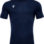 Macron Rigel Hero Shirt Korte Mouw Heren - Marine | Maat: 4XL