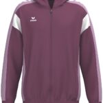 Erima Celebrate 125 Trainingsjack Met Capuchon Kinderen - Burgundy / Lavender | Maat: 140