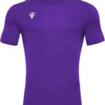 Macron Rigel Hero Shirt Korte Mouw Heren - Paars | Maat: 5XL