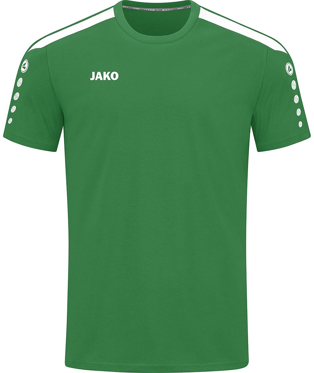 1010x1200-305 Jako Power T-Shirt Dames - Sportgroen | Maat: 38 - Afbeelding 1