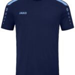 JAKO Shirt Power Korte Mouw Marine-Blauw Maat XXL