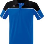 Erima Change Polo Heren - New Royal / Zwart / Wit | Maat: L