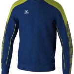 Erima Evo Star Sweatshirt Heren - Marine / Lime | Maat: XXL