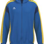 Erima Celebrate 125 Trainingsjack Met Capuchon Heren - New Royal / Geel | Maat: M