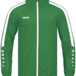 Jako Power Regenjas Heren - Sportgroen | Maat: XL