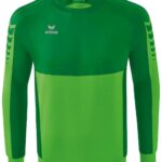 Erima Six Wings Sweatshirt Heren - Green / Smaragd | Maat: 3XL