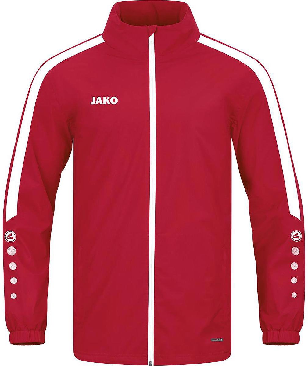 1010x1200-99 Jako Power Regenjas Kinderen - Rood | Maat: 140 - Afbeelding 1