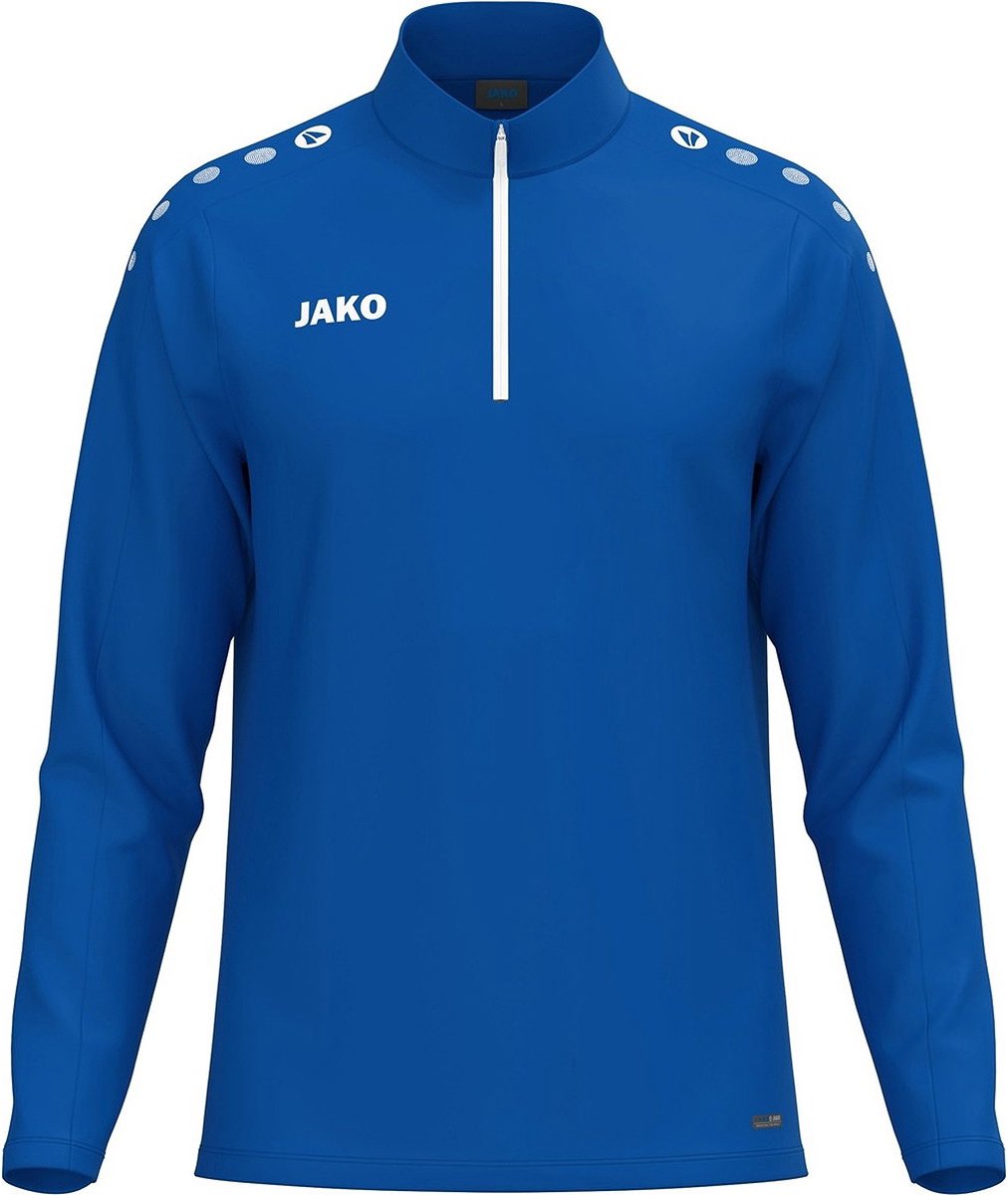 1012x1200-3 Jako One Ziptop Kinderen - Royal | Maat: 140 - Afbeelding 1