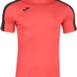 Joma Academy III Shirt Korte Mouw Heren - Fluo Oranje / Zwart | Maat: XL