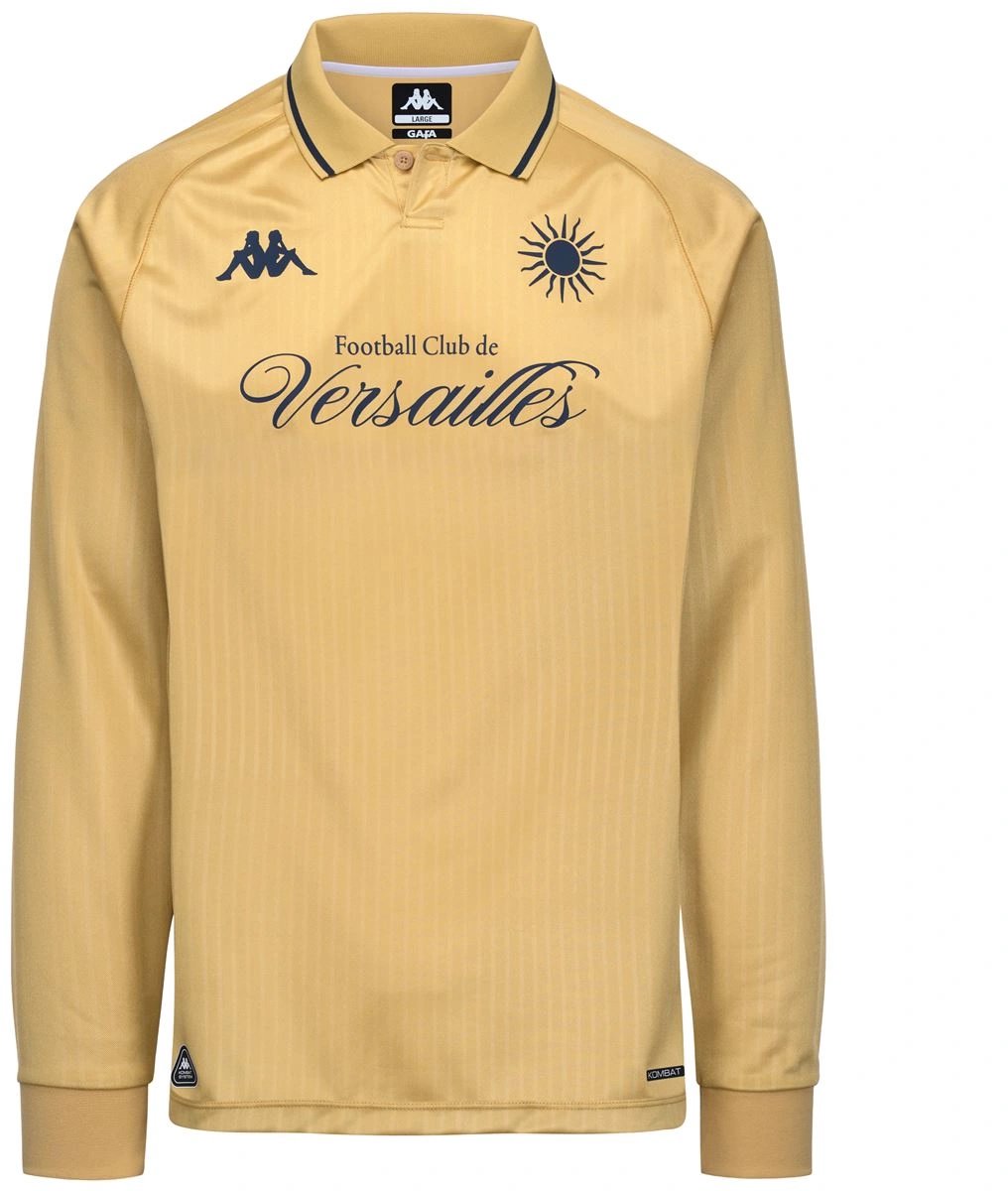 1016x1200-1 FC Versailles Special Edition Shirt 2025/26 L’Élégant - Frankrijk Voetbalshirt - FC Versailles - Maat XL - Longsleeve - Kappa - Globalsoccershop - Afbeelding 1
