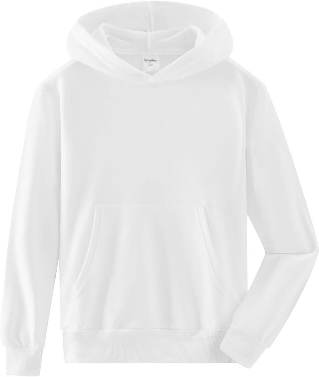 1017x1200 Kinder Hoodie met Rits - Zachte Sweatshirt met Capuchon voor Jongens en Meisjes (3-14 jaar) - Afbeelding 1