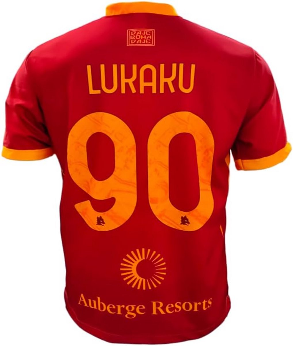 1018x1200-24 Officiële Replica Voetbalshirt Thuisshirt - AS Roma Sportkleding - Afbeelding 1