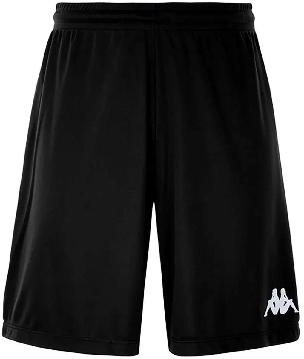 1018x1200-29 Kappa Borgo Korte Broek Zwart M Man - Afbeelding 1