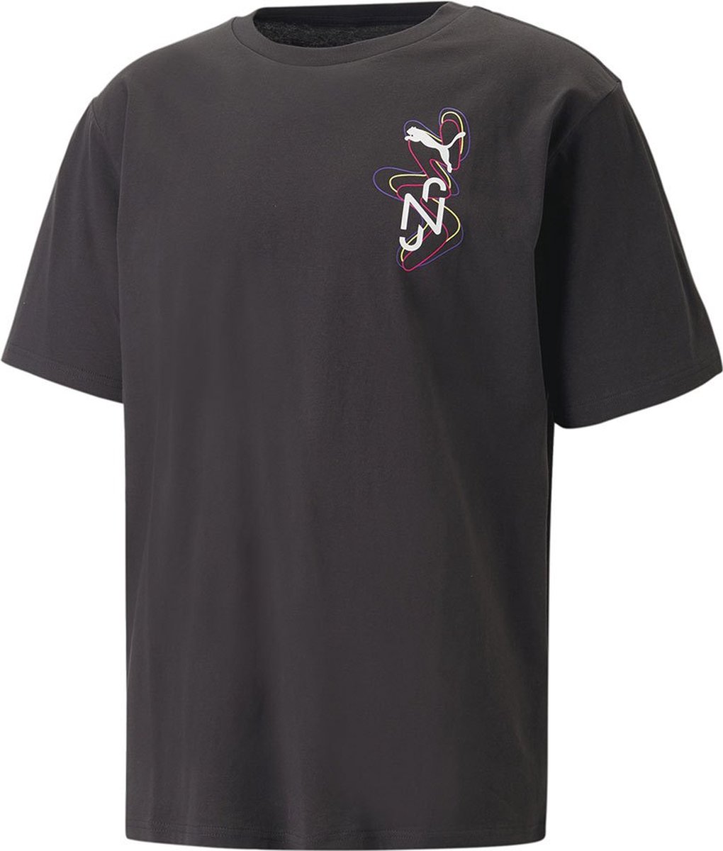 1020x1200-1 Puma Neymar Creativity T-shirt Met Korte Mouwen Zwart M Man - Afbeelding 1