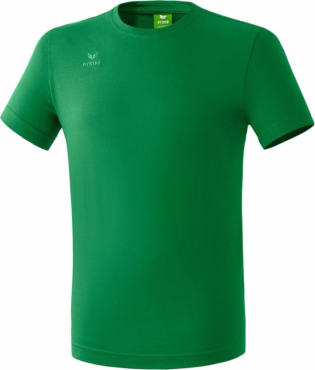 1020x1200-26 Erima Teamsport T-Shirt Heren - Smaragd | Maat: S - Afbeelding 1