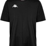 Kappa Dovo Shirt Korte Mouw Heren - Zwart | Maat: S