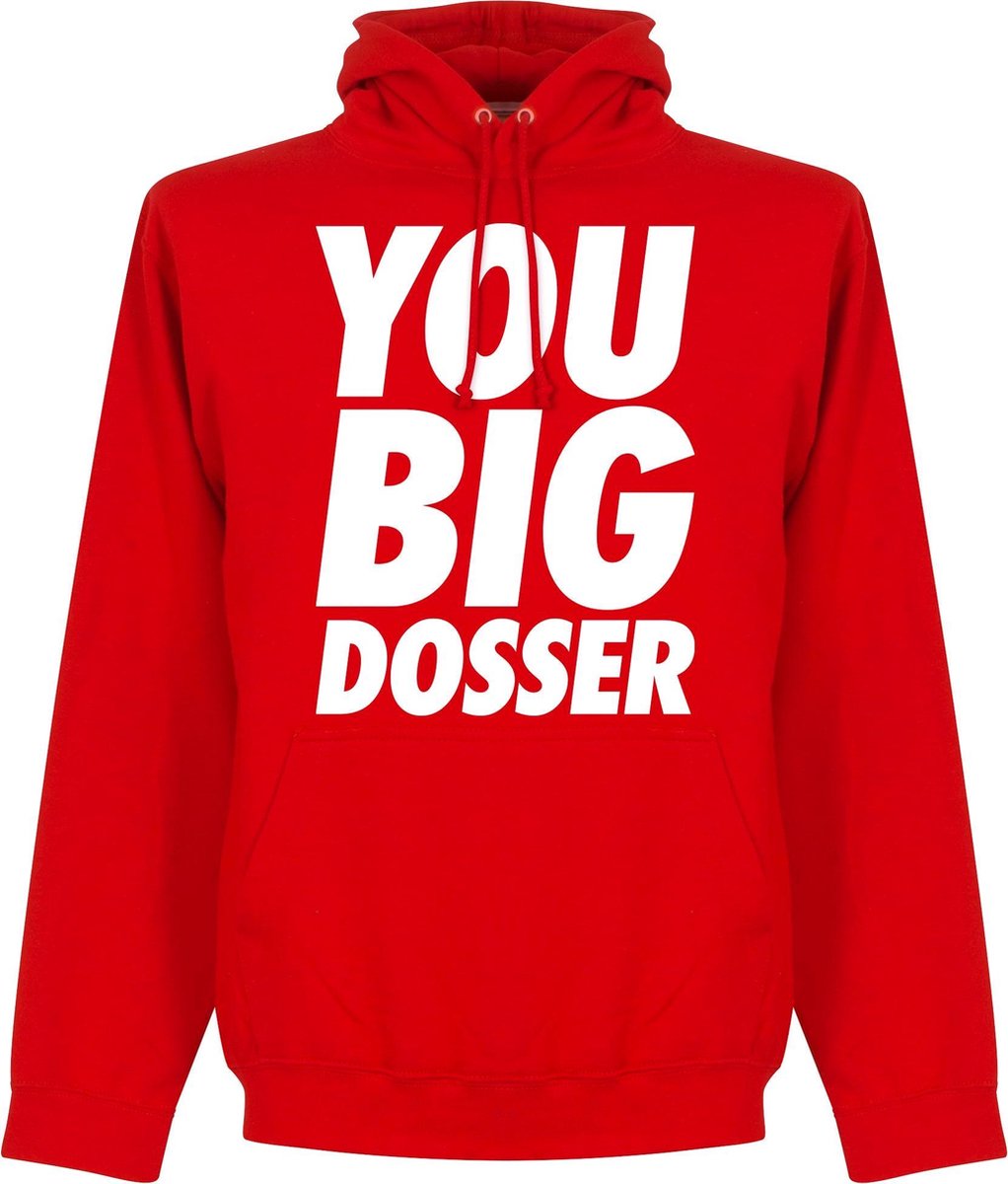 1022x1200-13 You Big Dosser Hoodie - Rood - M - Afbeelding 1