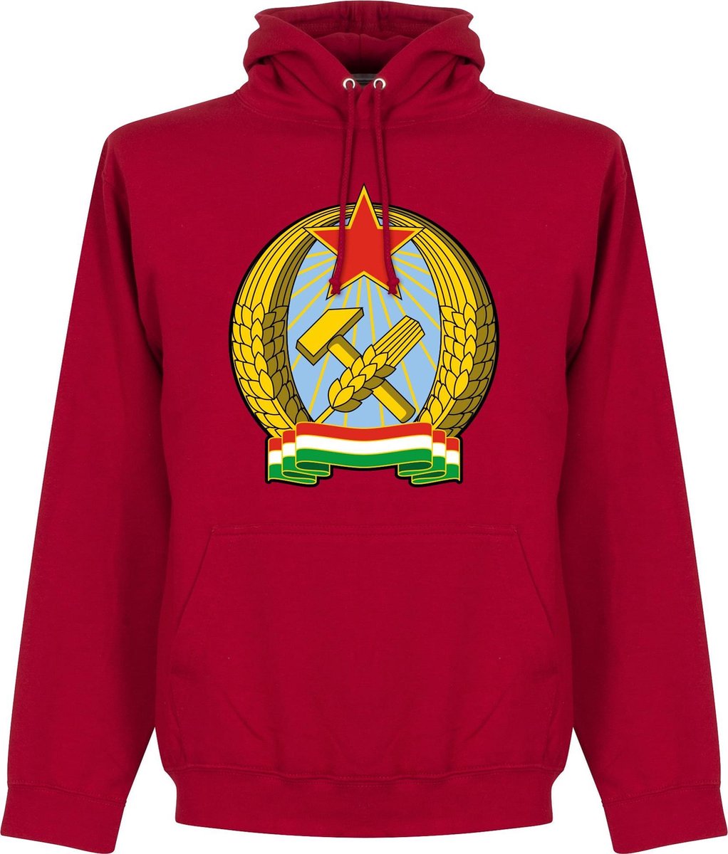 1022x1200-20 Hongarije 1953 Hoodie - Rood - XL - Afbeelding 1