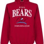Rusland Rugby Hoodie - Rood - S
