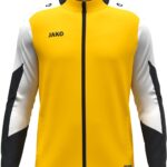 Jako Dynamic Polyestervest Kinderen - Geel / Wit / Zwart | Maat: 140