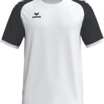 Erima Wings Shirt Korte Mouw Kinderen - Wit / Zwart | Maat: 140